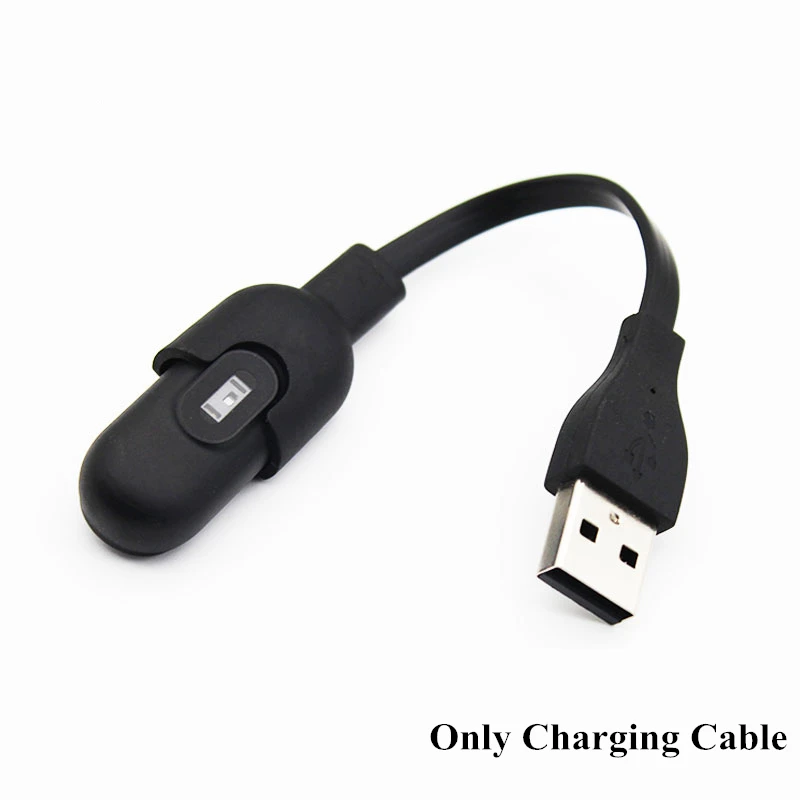 Chargers For Xiaomi Mi Band 4 3 Replacement Cord USB Charging For Mi Band 4 Smart Wristband Accessorice Mi band 2 Charging Cable