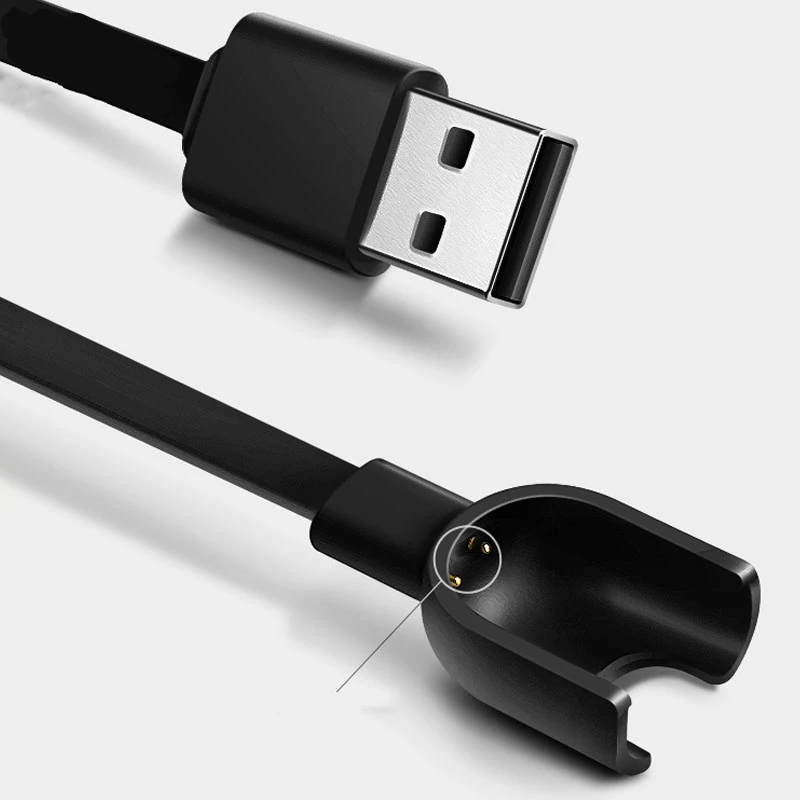 Chargers For Xiaomi Mi Band 4 3 Replacement Cord USB Charging For Mi Band 4 Smart Wristband Accessorice Mi band 2 Charging Cable