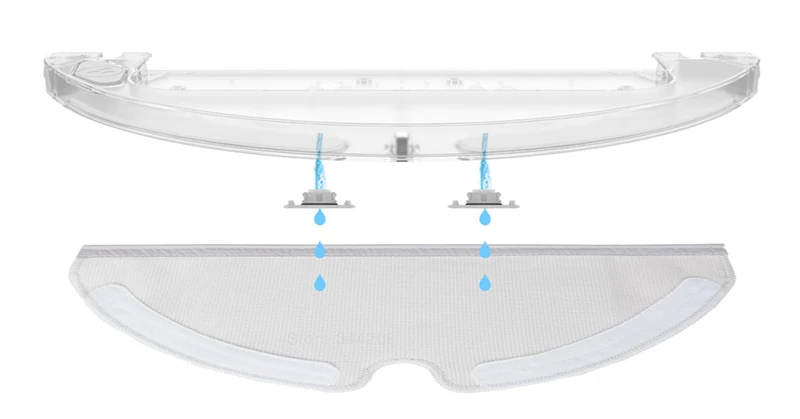 For XiaoMi Roborock S5 S50 S51 S55 S6 S60 S6 Pure Vacuum Cleaner Spare Parts HEPA Filter Mop Cloth Side / Main Brush Accessories