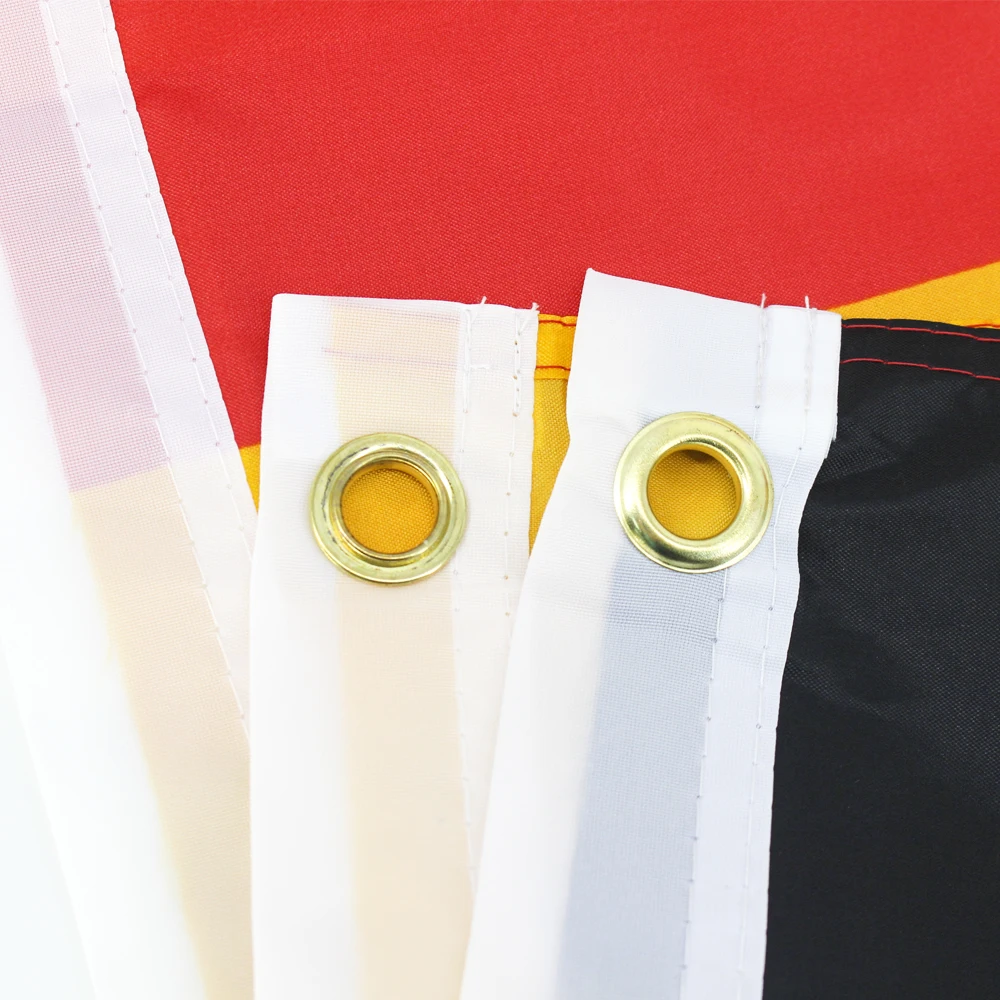 Germany Flag, Black, Red, Yellow De Deu, German Deutschland Flag, 3x5 4x6 5x8 Huge 10x15Fts
