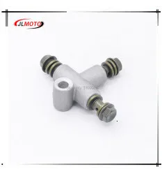 Left Hand Rear Master Cylinder 7/8 Handlebar Hydraulic Brake Lever With Parking Brake & Stop Switch Fit For ATV Quad Bike Parts