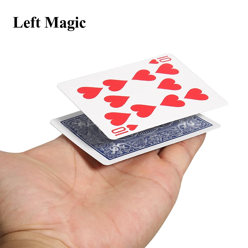 Floating Card Magic Trick Playing Card Suspension Close Up Magic Props Street Bar Mentalism Illusion Close Up Magic Toy Easy