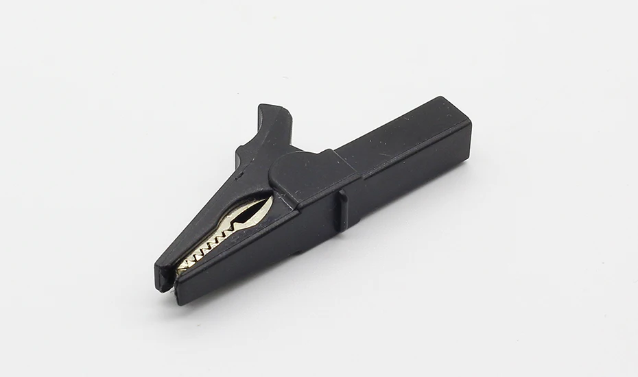Sale 2PCS Battery Test Clip 55MM HV Alligator Clip For Banana Plug 4mm Multimeter Pen Cable Probes Crocodile Clip