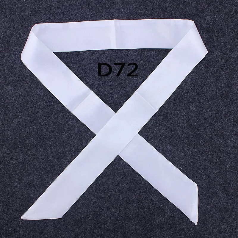 Hot Fashion New Twill Emulation Silk Solid Bag Scarf Women Small Scarf Ribbon Handbag Hair Long Shawl Bandana Luxury Head Scarf