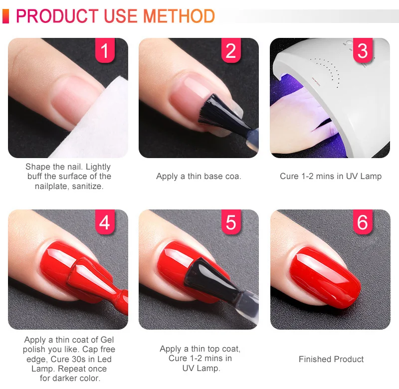 CANNI 9ml Black White HEMA TPO FREE Gel Varnish Color High Quality Long Lasting Soak Off Neon UV LED Lamp Curing Art Nail Gel