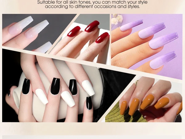 CANNI 9ml Black White HEMA TPO FREE Gel Varnish Color High Quality Long Lasting Soak Off Neon UV LED Lamp Curing Art Nail Gel