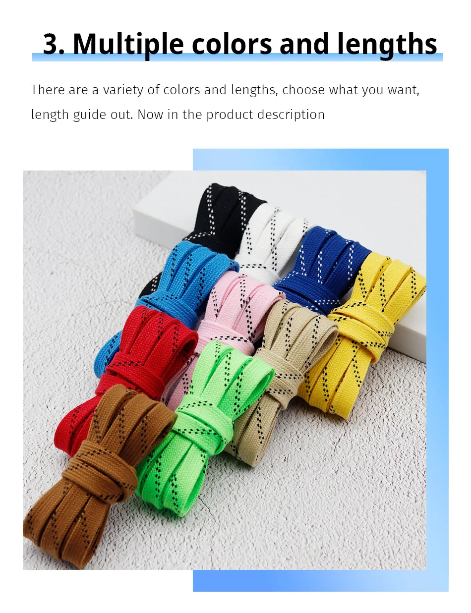 1cm Waxed Ice Hockey Shoelaces Dual Layer Braid 23-70 Inch Halloween Christmas Fall Winter for Roller Derby & Ice Hockey Skates