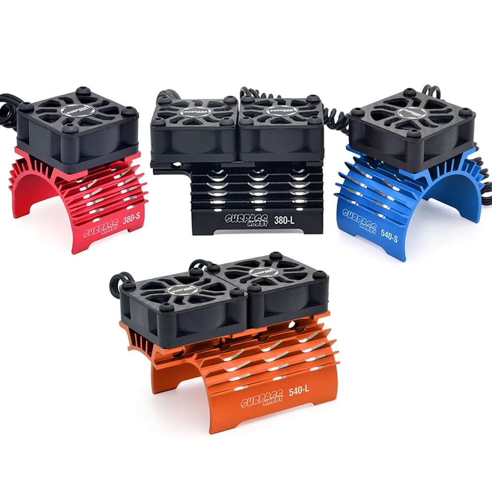 SURPASS HOBBY RC Motor Fan Cooling Heatsink for 380 390 540 550 Brushless Motor 28/29/36mm