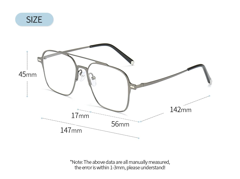 Metal 3 In 1 New Style Magnet Clip On Glasses Frame Trend Polarized Sunglasses For Men 2023 Optical Computer Glasses UV400 7009