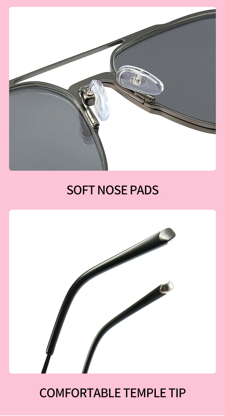 Metal 3 In 1 New Style Magnet Clip On Glasses Frame Trend Polarized Sunglasses For Men 2023 Optical Computer Glasses UV400 7009