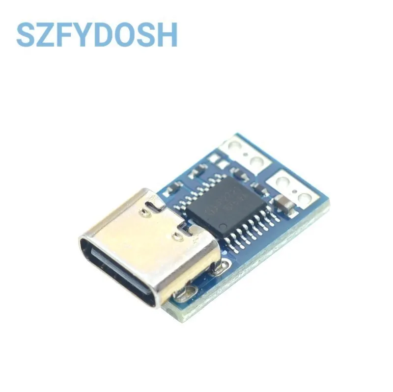 PDC004-PD PD Decoy Module, USB-C PD 9V 12V 15V 20V DC Fixed Voltage Power Trigger Module 5A Type-C Female Input for Notebook