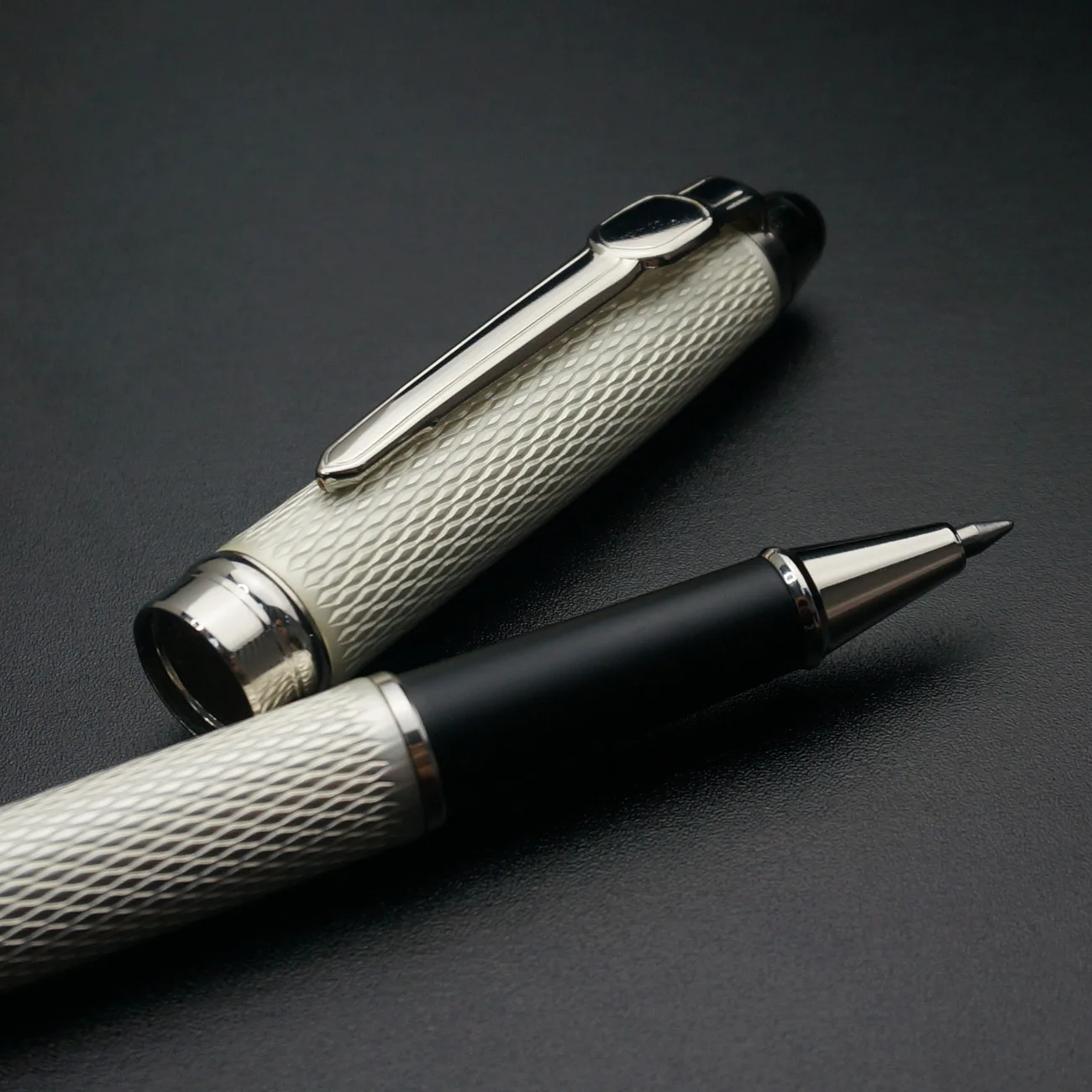 STONEGO Fashion Wallet Pen Short Paragraph Gift Travel Pocket Pen Mini Pocket Short Clip Metal RollerBall Pen Travel Pocket Pen