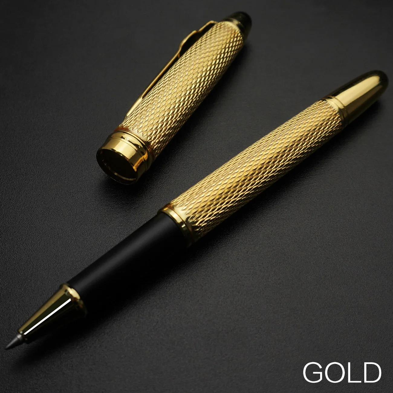 STONEGO Fashion Wallet Pen Short Paragraph Gift Travel Pocket Pen Mini Pocket Short Clip Metal RollerBall Pen Travel Pocket Pen