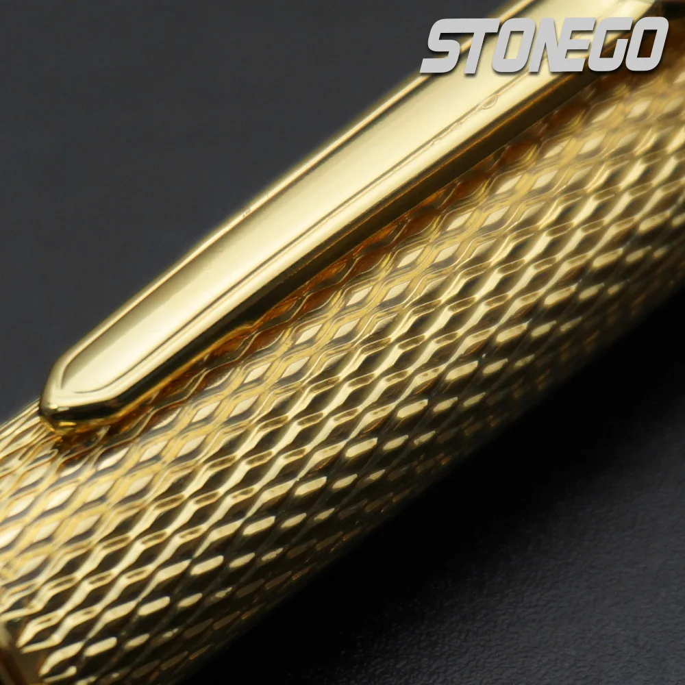 STONEGO Fashion Wallet Pen Short Paragraph Gift Travel Pocket Pen Mini Pocket Short Clip Metal RollerBall Pen Travel Pocket Pen
