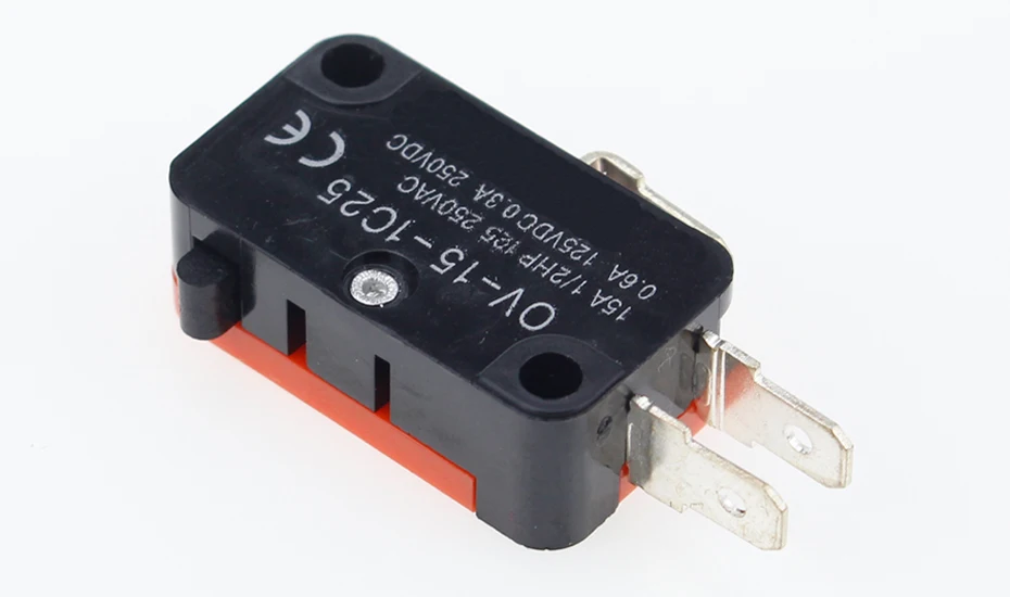 10pcs/lot Large Micro Switch V-15-1C25, Silver Point V-15-IC25 Microwave Oven, Contact Switch, Copper Point Tact Switch