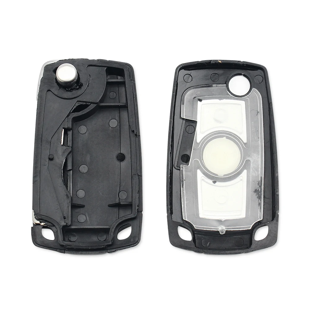 KEYYOU 3 Buttons Remote Flip Key Shell Fob Modified Case For BMW E36 E38 E39 E46 E53 E60 E61 E63 E64 1/3/5/7 Series X3 X5 Z3 Z4