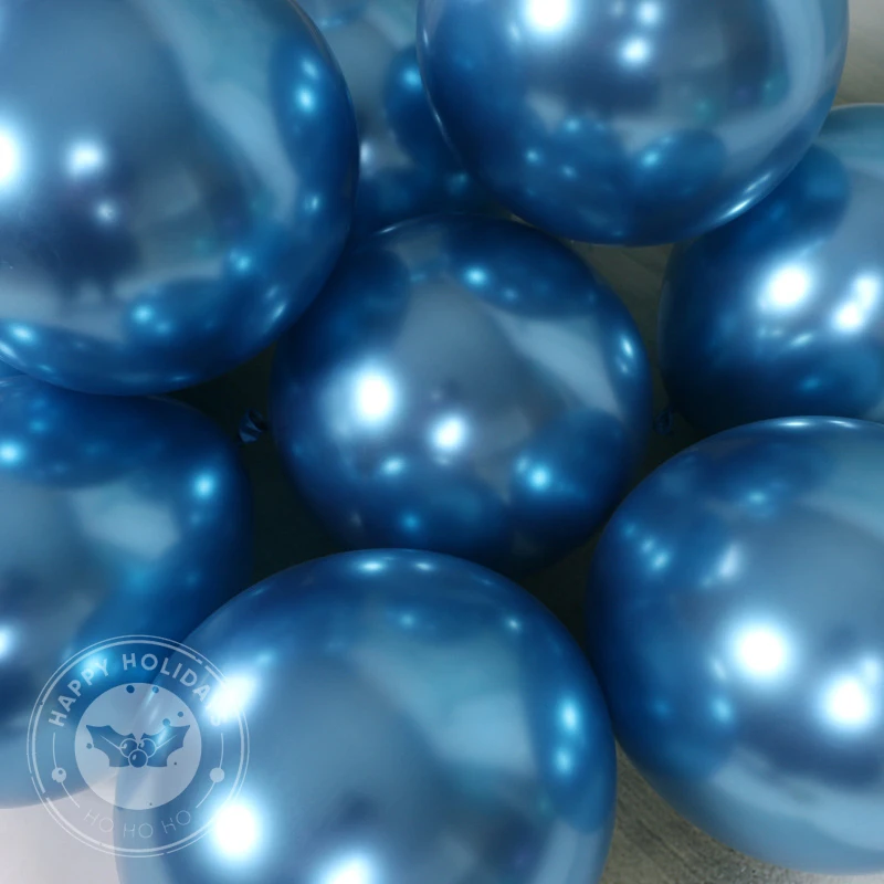 5/10/12inch Birthday Balloon Premium Metallic Latex Balloons Gold Silver Fruit Green Globe Wedding Party Decoration Kids Toys
