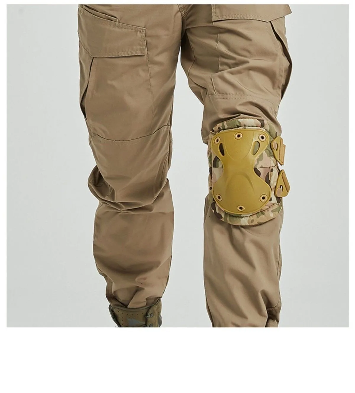 Unisex Camo Tactical KneePad Elbow Pads Knee Protector For Men Women Outdoor Sport Working Hunting Skating Safety Gear Kneecap