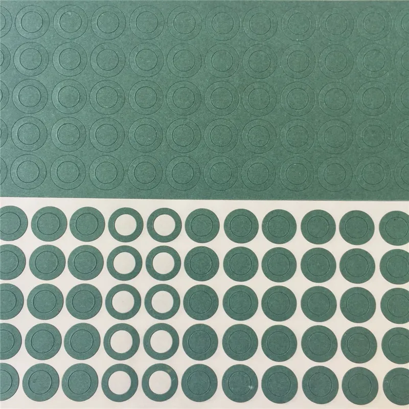 100pcs/lot Battery Insulation Rings 18650 21700 26650 32650 1S Positive Adhesive Cardboard Paper Pads for Lithium Battery