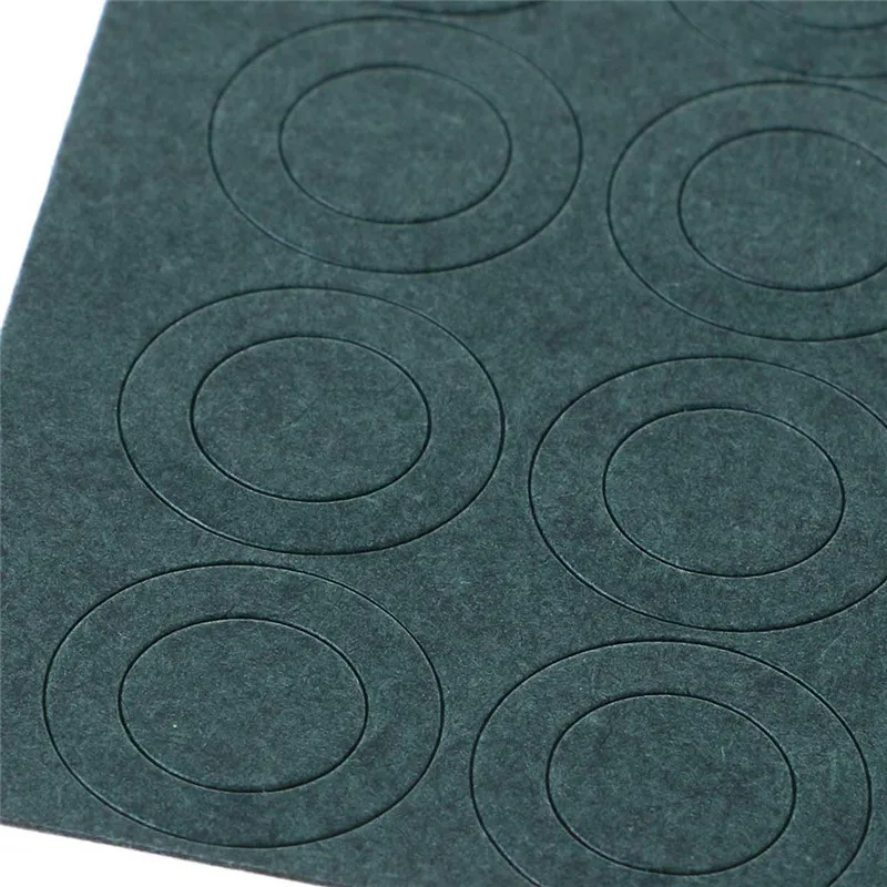 100pcs/lot Battery Insulation Rings 18650 21700 26650 32650 1S Positive Adhesive Cardboard Paper Pads for Lithium Battery