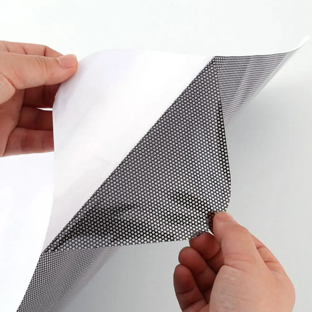2 Pcs Sun Block Film Anti-UV Car Static Sunshade Stickers Window Glass Sunscreen Curtain Insulation Car Sunroof Solar Film Shade