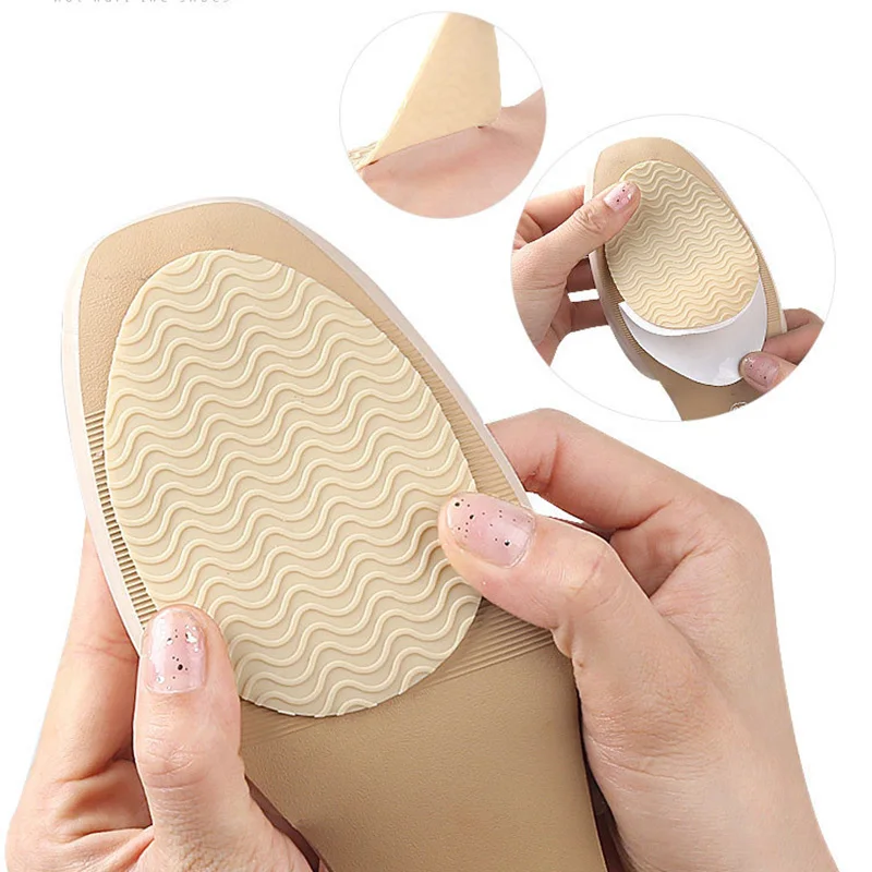 Wear-Resistant Non-Slip Shoes Mat Soles Protector Anti-slip Repair Outsoles Self-adhesive Sticker High Heel Care Bottom Patch