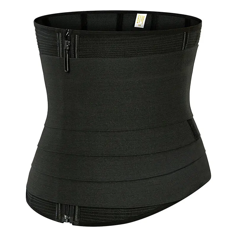 9 Steel Bones Waist Trainer Body Shaper Adjustable Belly Tummy Control Snatch Me Up Wrap Stretch Bands Slim Body Shaper Women