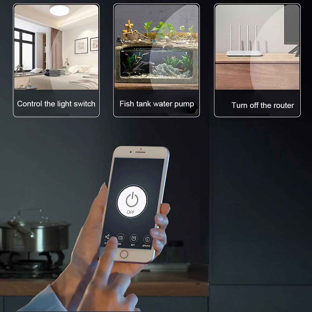 Wifi Smart Home Module Relay Switch 2CH AC DC 220V 7-32V Remote Control 433Receiver Works with Tuya Smartlife Alexa Google Home