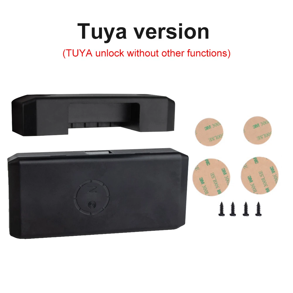 Tuya APP/EM Card Unlock Smart Drawer Lock No Hole File Cabinet Furniture Electronic Keyless Invisible NFC Sensor Locks Switch