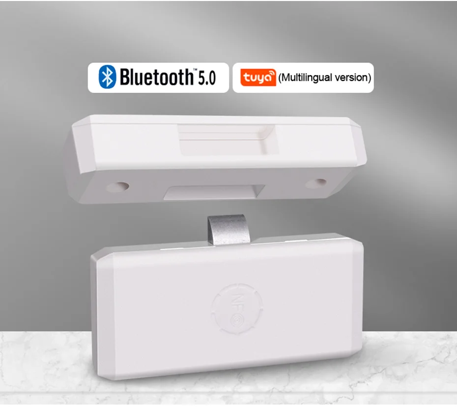 Tuya APP/EM Card Unlock Smart Drawer Lock No Hole File Cabinet Furniture Electronic Keyless Invisible NFC Sensor Locks Switch
