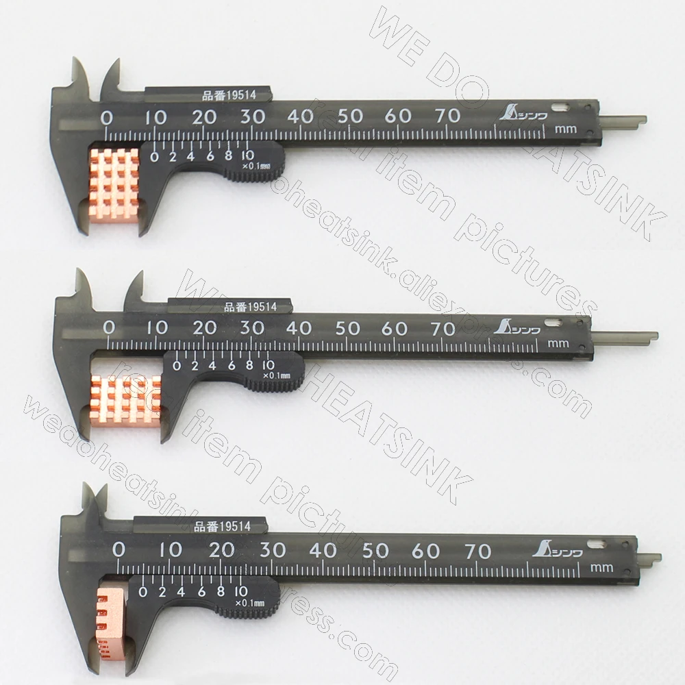 WE DO HEATSINK Small Tiny Useful Pure Copper Heat Sink Without or With Thermal Pad For Raspberry Pi Banana Pi IC Chipset Package