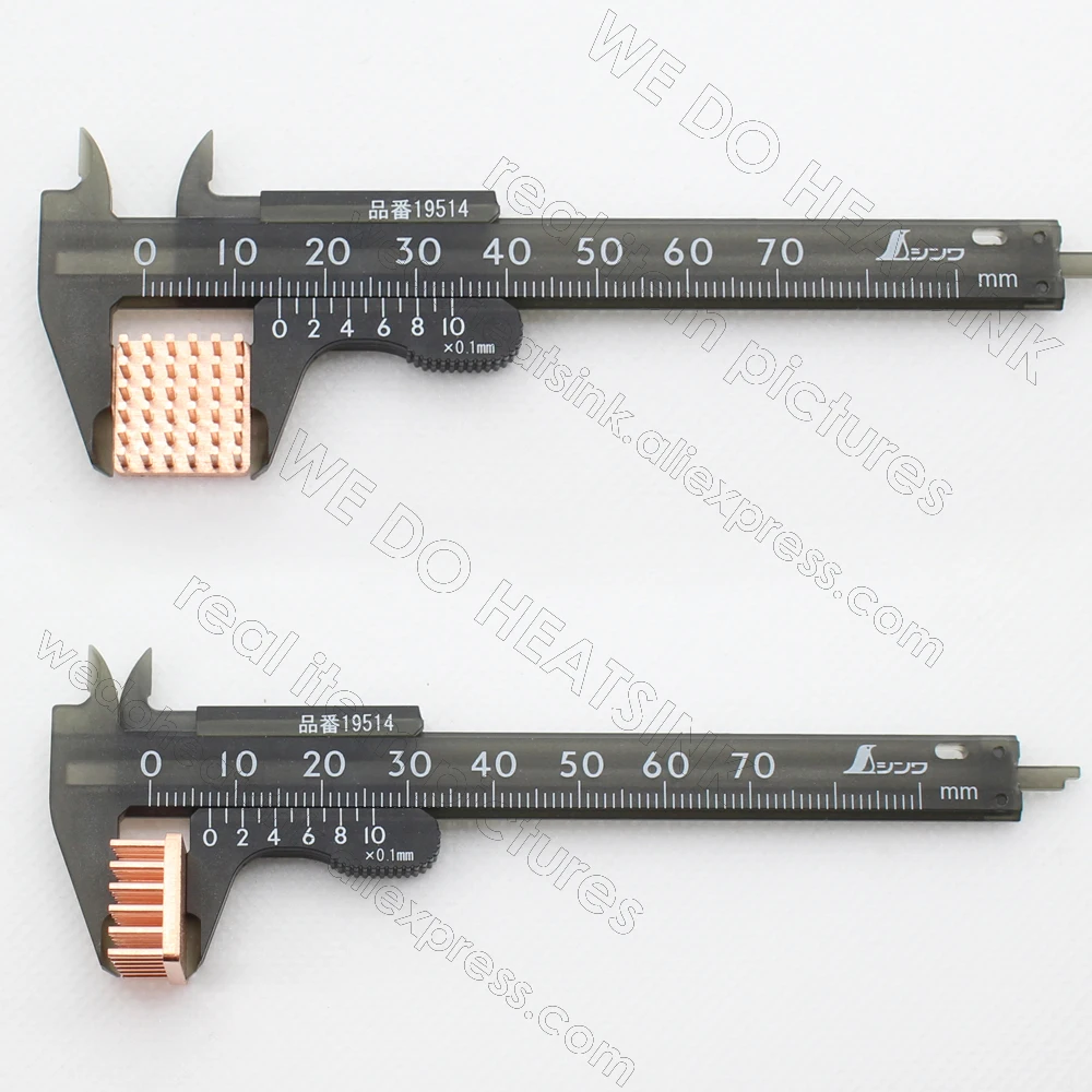 WE DO HEATSINK Small Tiny Useful Pure Copper Heat Sink Without or With Thermal Pad For Raspberry Pi Banana Pi IC Chipset Package