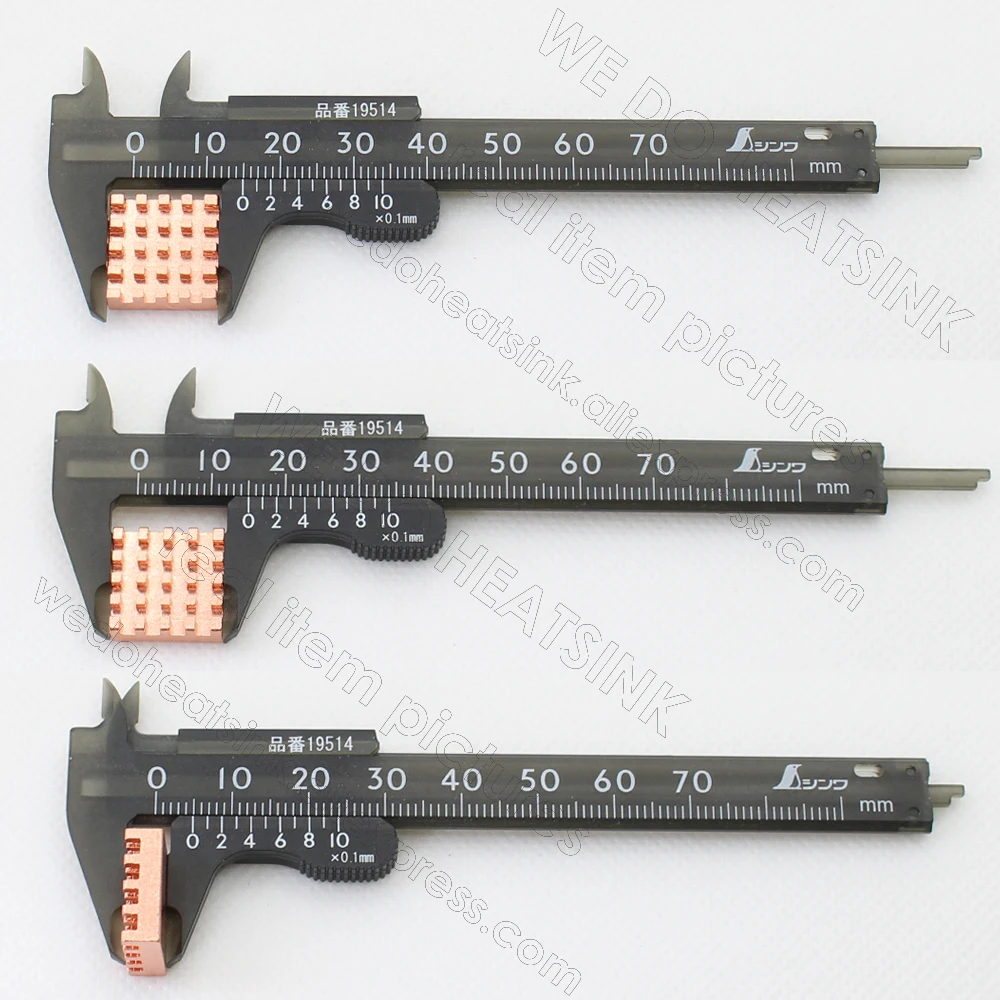 WE DO HEATSINK Small Tiny Useful Pure Copper Heat Sink Without or With Thermal Pad For Raspberry Pi Banana Pi IC Chipset Package