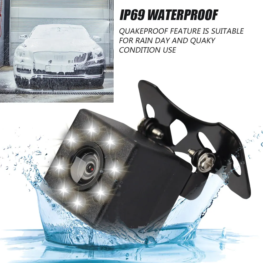 12V Car Rear View Camera PDC Parktronic Reversing Night Vision 170° Angle Accessories for VW POLO Golf 4 Passat B7 CC Volkswagen