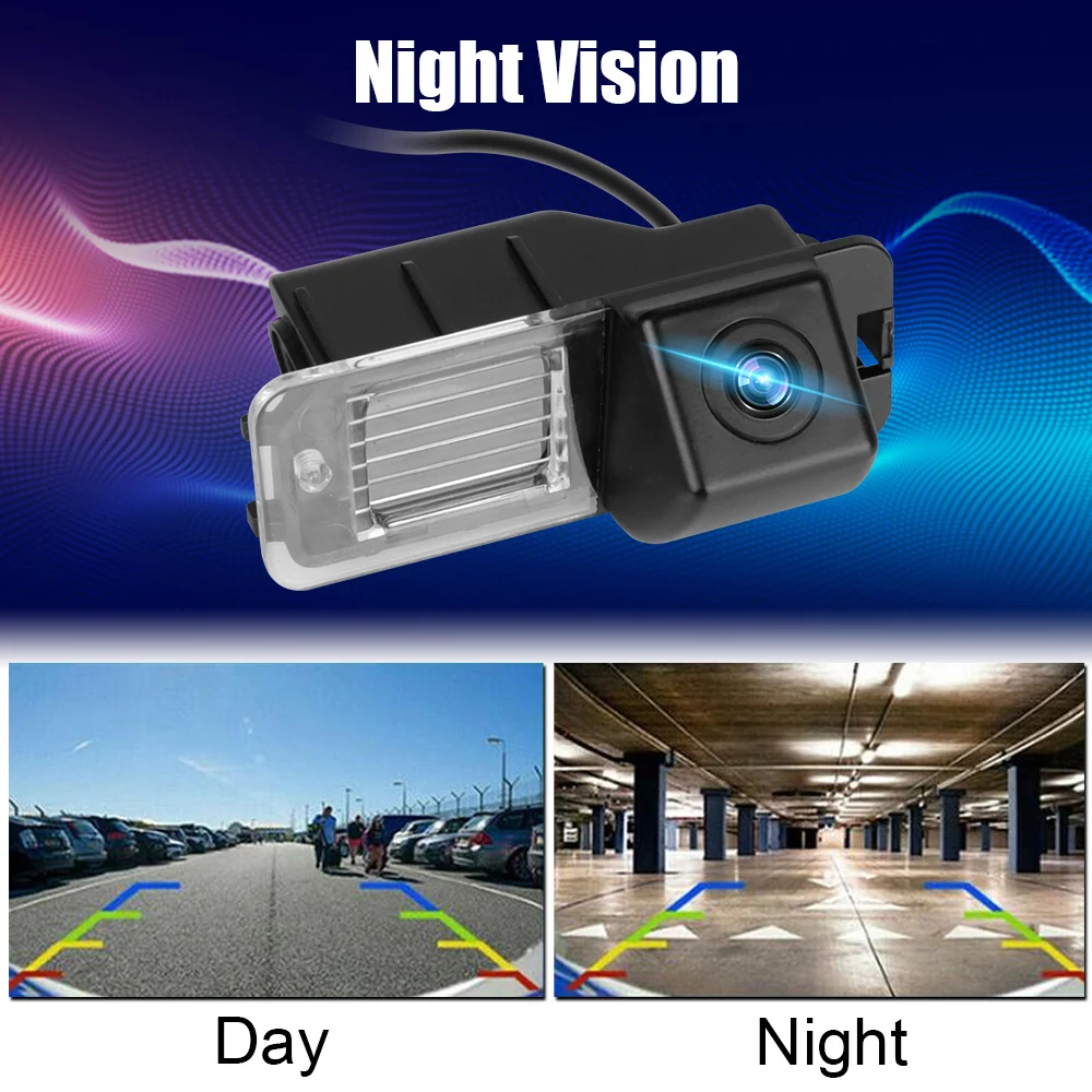 12V Car Rear View Camera PDC Parktronic Reversing Night Vision 170° Angle Accessories for VW POLO Golf 4 Passat B7 CC Volkswagen