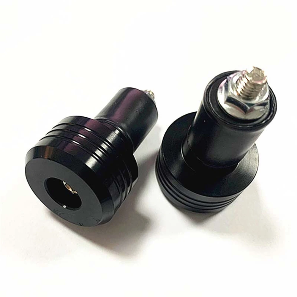 Universal 7/8" CNC Motorcycle Handlebars Bar Ends Grips Slider Vibration Handlebar Slugs Plug Handle Bar Sliders Dirt Bike