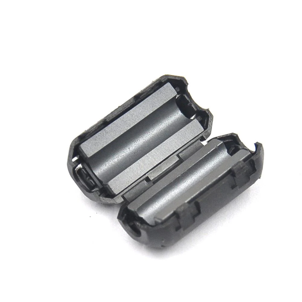 2/5pcs TDK Clip-On Ferrite Ring Core Noise Suppressor For EMI RFI Clip Anti-jamming Cable Active Components Filters 12 X 25mm
