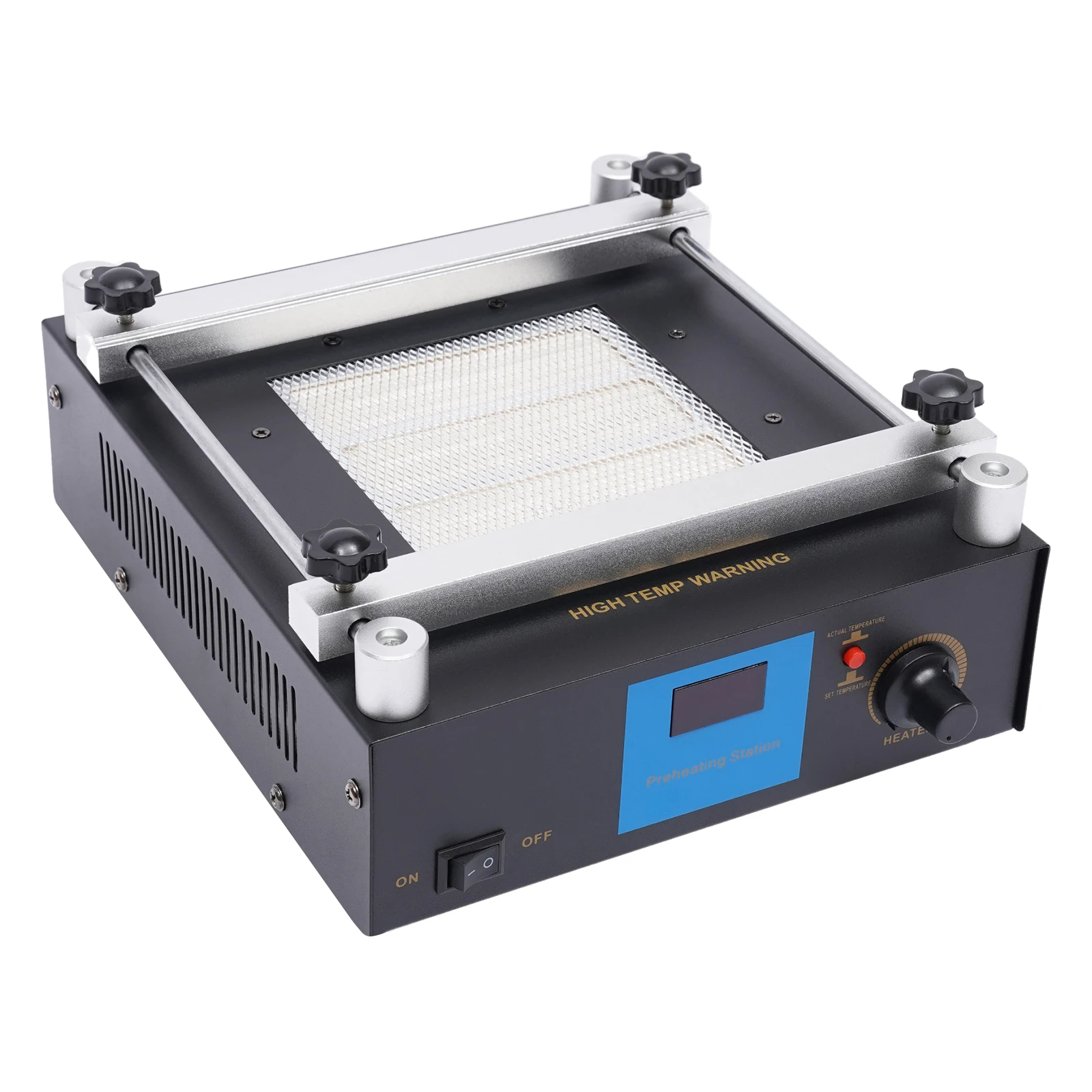 YIHUA 853A BGA IR Infrared Preheater Electronic Hot Plate Preheating Rework Station 110/220V 450W