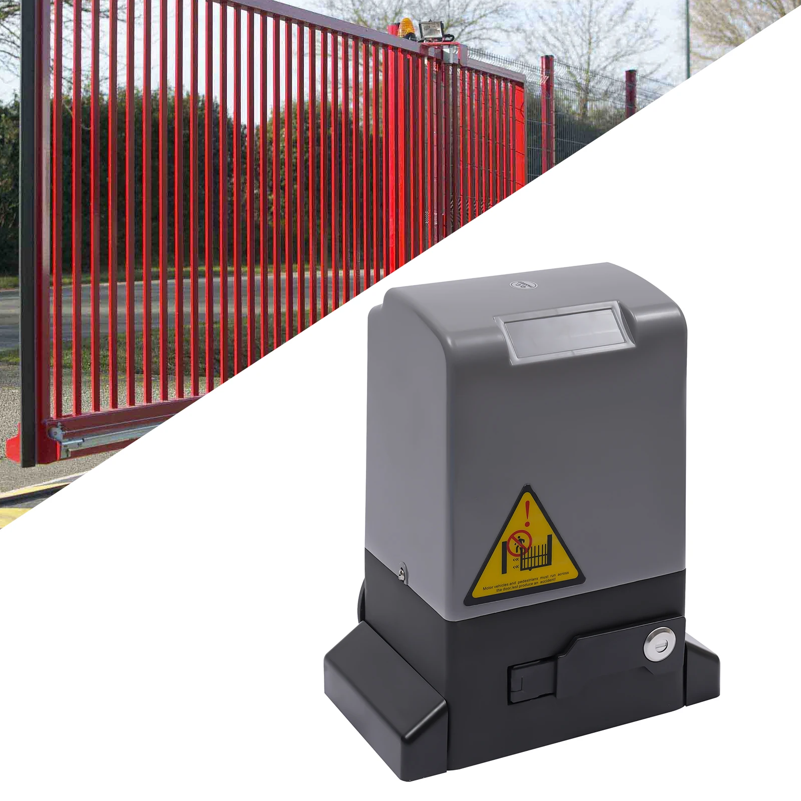 370W/550W/750W Sliding Electric Gate Opener Set Automatic Motor Hardware