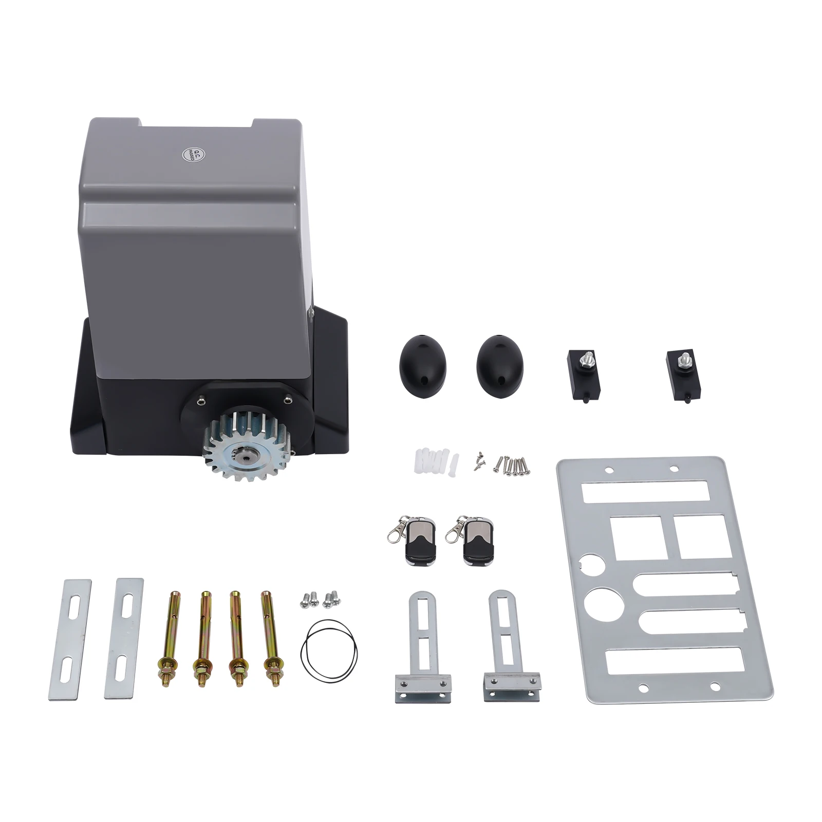 370W/550W/750W Sliding Electric Gate Opener Set Automatic Motor Hardware