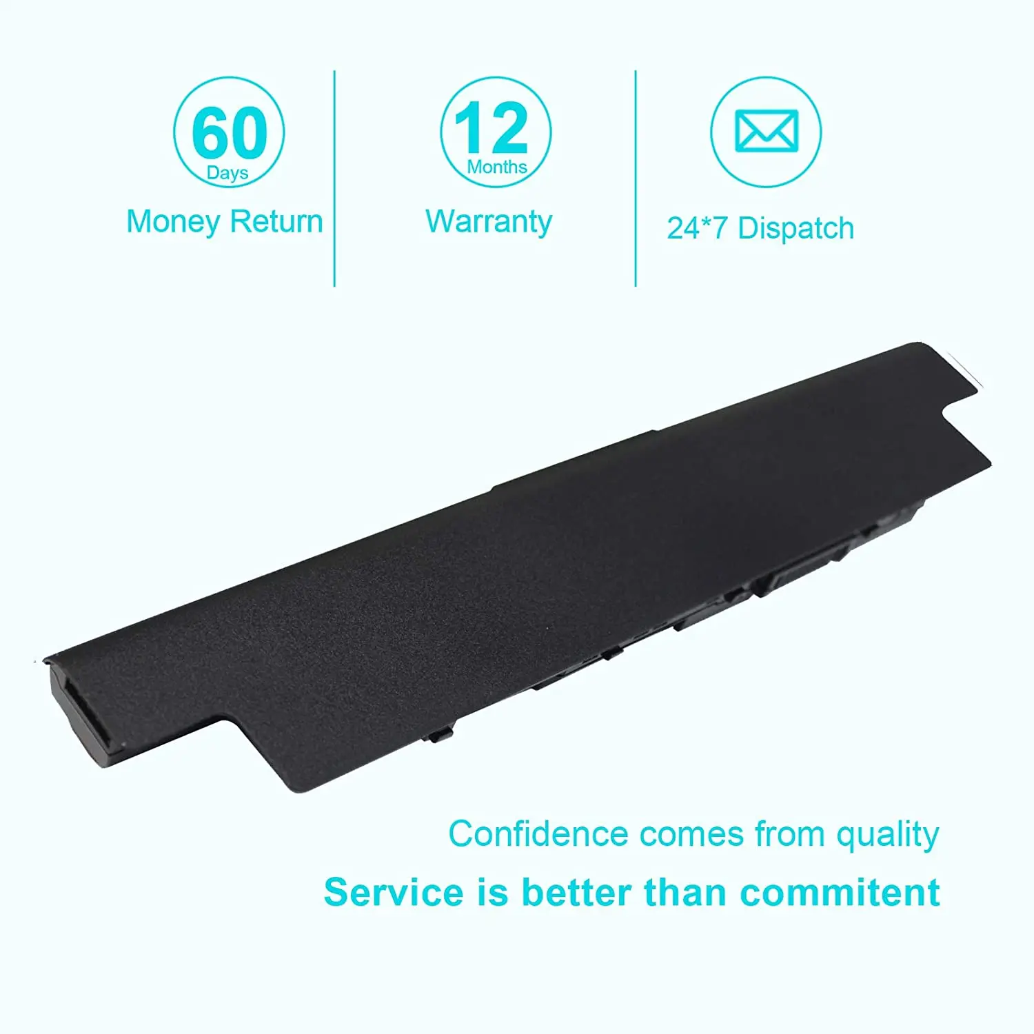 New 40Wh XCMRD 65WH MR90Y Laptop Battery for Dell Inspiron 3421 3437 3442 3443 3521 3721 3737 5421 5437 5537 3537 5521 5721 5737