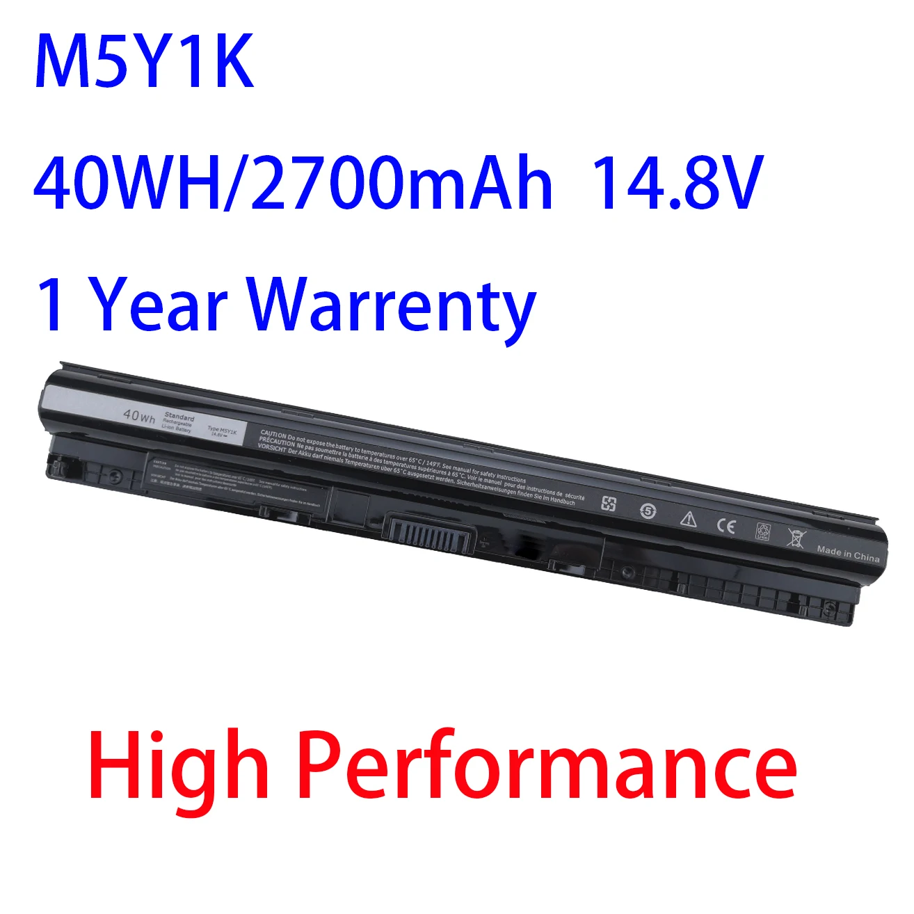 New 40Wh XCMRD 65WH MR90Y Laptop Battery for Dell Inspiron 3421 3437 3442 3443 3521 3721 3737 5421 5437 5537 3537 5521 5721 5737