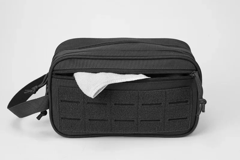 Toiletry Bag for Men Hygiene Bag Mens Shaving Kit Travel Shower Bag Waist Backpack Tool Molle Pouches Small Dopp Kit Belt Bag