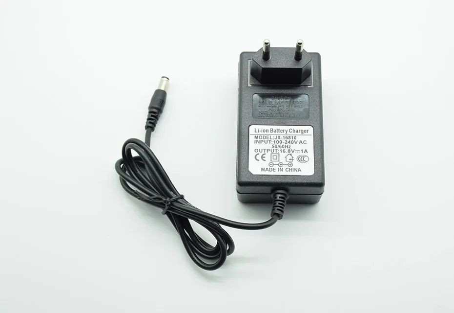DC 8.4V 12.6V 2A 16.8V 2A 21V 1A Power Supply Charger EU Plug 5.5mm * 2.5mm(2.1mm) 100-240V 18650 Li-ion Battery Adapter
