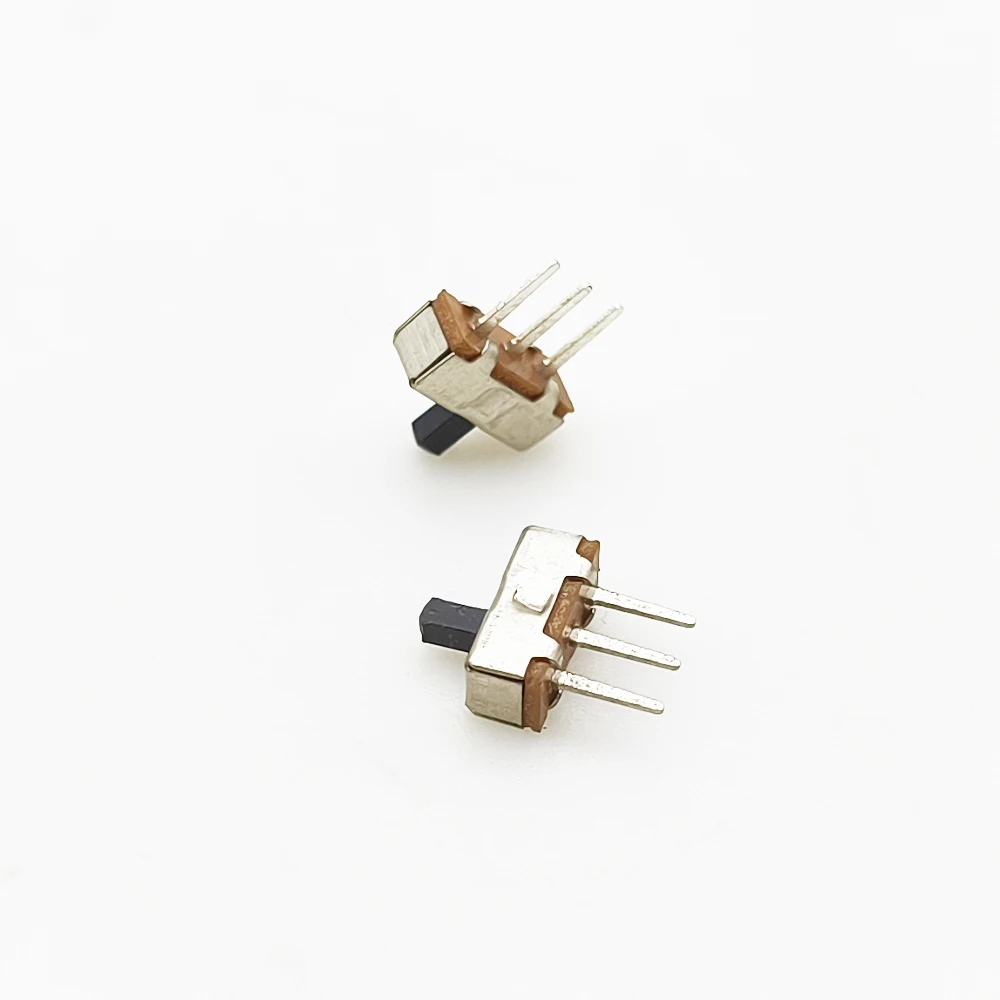 20Pcs SS12D00 Interruptor on-off mini Slide Switch 3pin 1P2T 2 Position High quality toggle switch Handle length:3MM/4MM/5MM/6MM