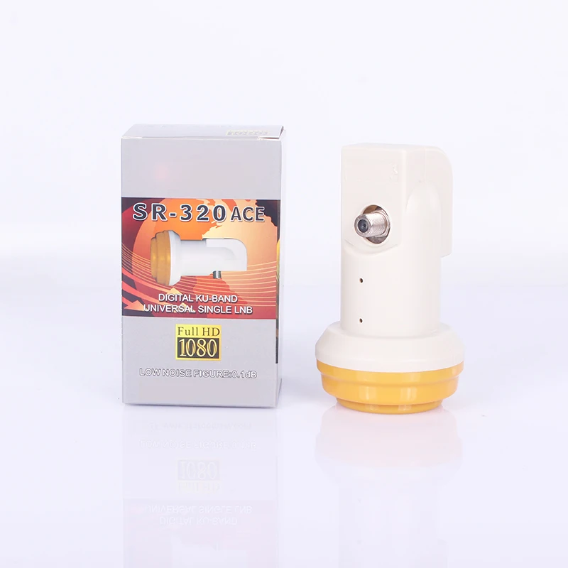HD Digital Universal Ku Band Single LNB 1 Output Liner Polariztion LNBF