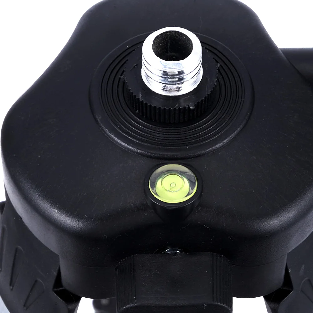 HGLINE 1.2M/1.5M Stretchable Laser Level Tripod Suitable for 5/8 Inch Laser Level Tools Aluminum Tripod with Lifting Rocker