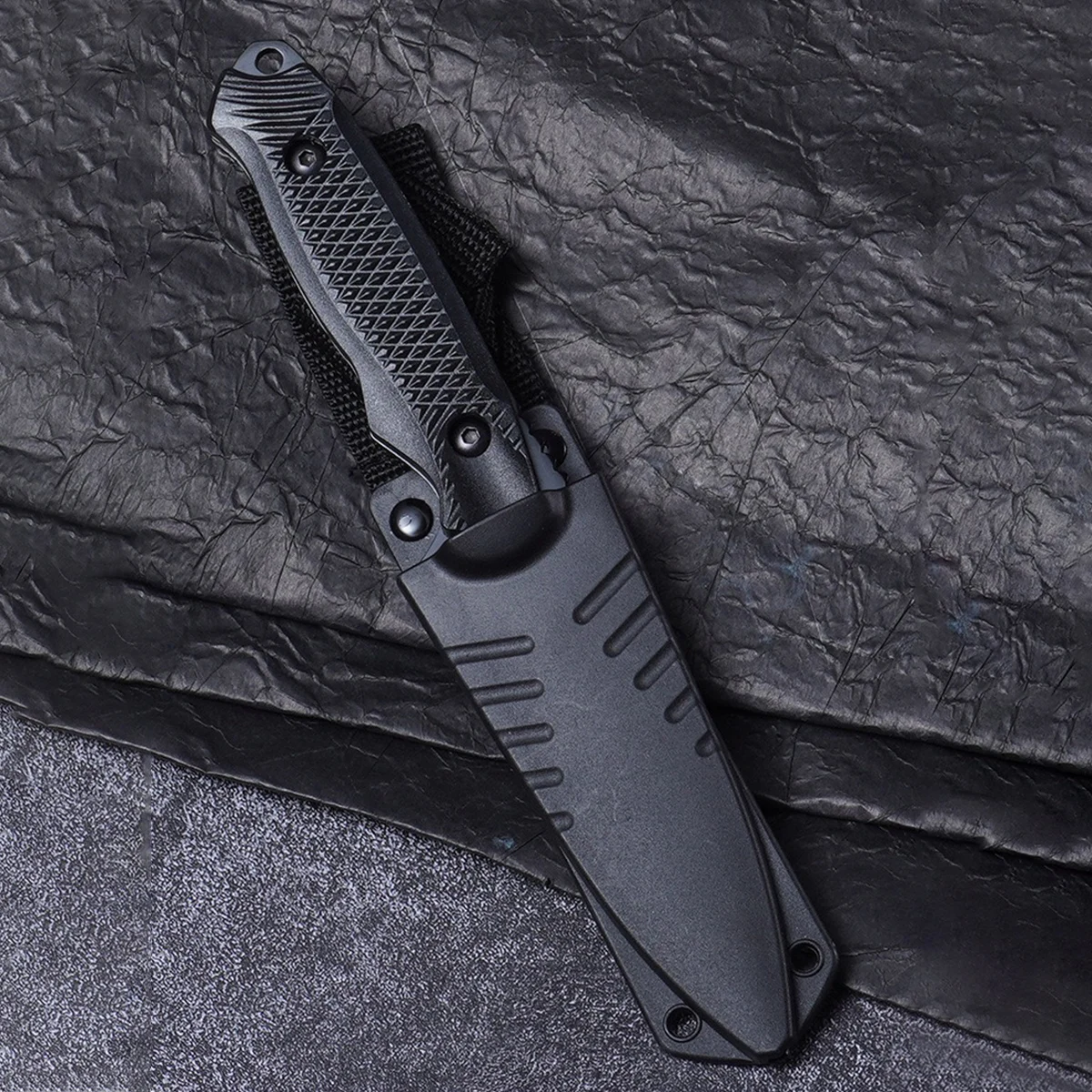 Black Blade Fruit Knife, High-End Multi-Function Knife, Western Knife, Steak Knife, Barbecue Knife, Peeling Knife