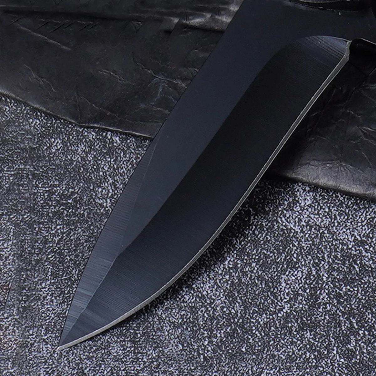 Black Blade Fruit Knife, High-End Multi-Function Knife, Western Knife, Steak Knife, Barbecue Knife, Peeling Knife