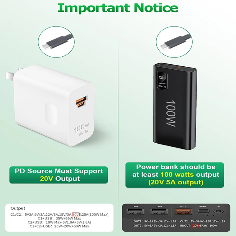 USB C to DC Power Boost Cable 140W Type C to 5V 9V 12V 15V 20V 28V Adjustable Voltage Adapter Connector Cord for Laptop Router